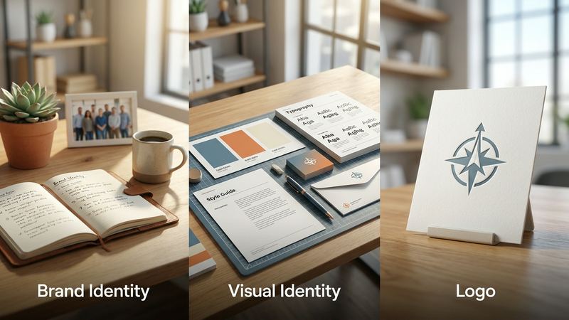Brand Identity, Visual Identity and a Logo Are Three Different Purchases